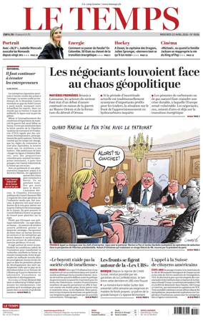 Cover of Le Temps