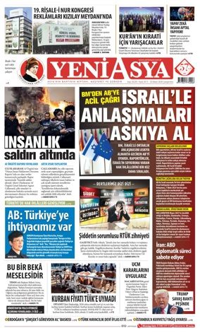 Cover of Yeni Asya