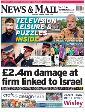 Cover of Aldershot News & Mail