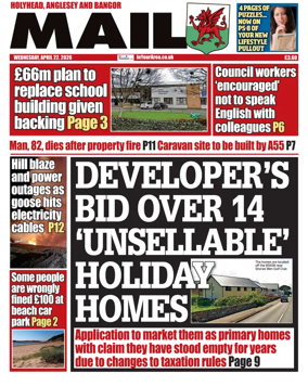 Cover of Bangor Mail