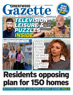 Cover of Brentwood Gazette