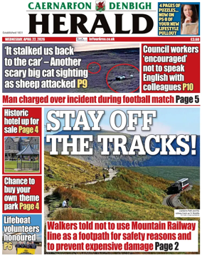 Cover of Caernarfon Herald