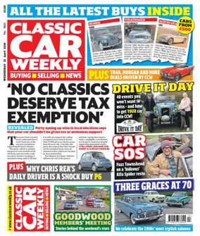 Cover of Classic Car Weekly (UK)