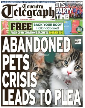 Cover of Coventry Telegraph