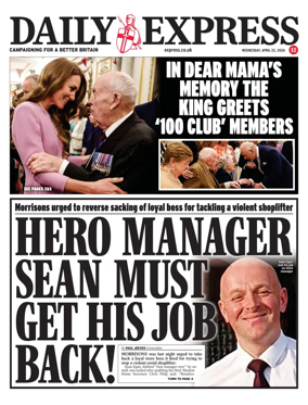 Cover of Daily Express