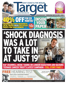 Cover of East Coast & The Wolds Target