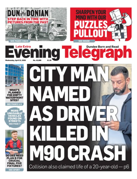 Cover of Evening Telegraph (First Edition)