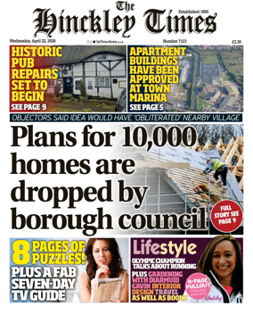 Cover of Hinckley Times