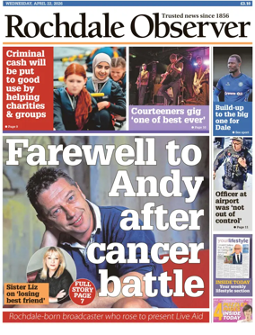 Cover of Rochdale Observer