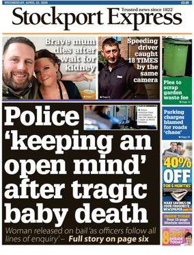 Cover of Stockport Express