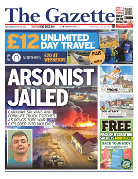 Cover of Teesside Evening Gazette
