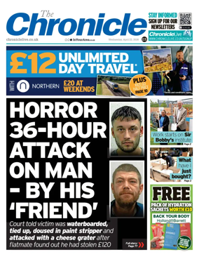 Cover of The Chronicle (South Tyneside and Durham)