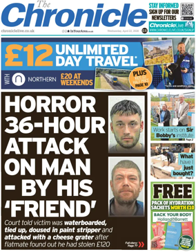 Cover of The Chronicle (UK)