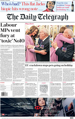 Cover of The Daily Telegraph
