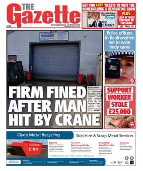 Cover of The Gazette (Scotland)