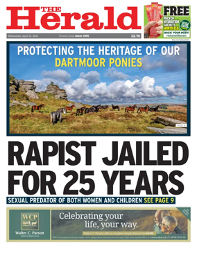 Cover of The Plymouth Herald