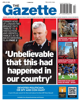 Cover of Uxbridge Gazette