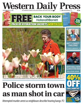 Cover of Western Daily Press