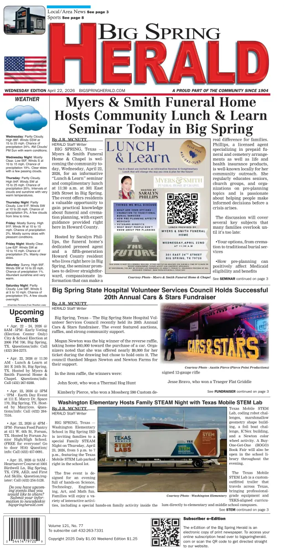 Cover of Big Spring Herald