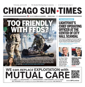 Cover of Chicago Sun-Times