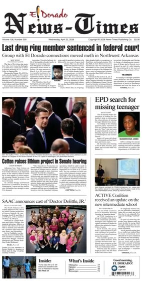 Cover of El Dorado News-Times