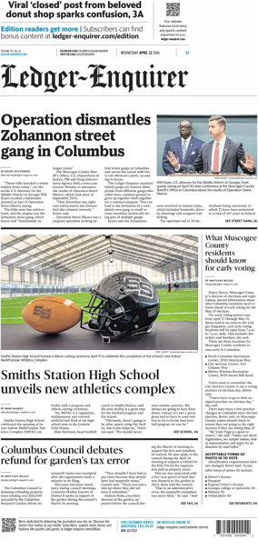 Cover of Ledger-Enquirer