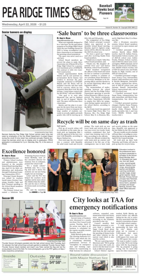 Cover of Pea Ridge Times