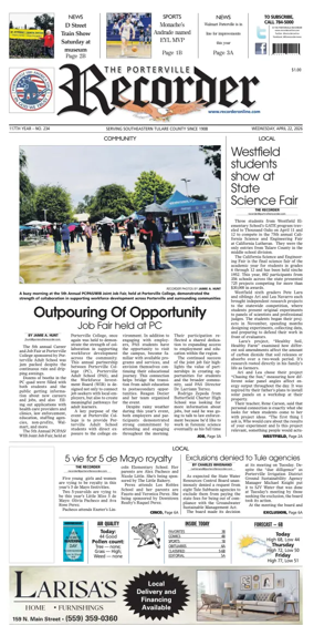 Cover of Porterville Recorder
