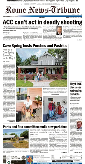 Cover of Rome News-Tribune