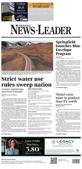 Cover of Springfield News-Leader