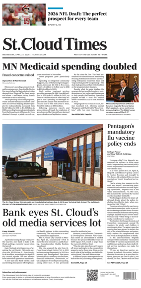 Cover of St. Cloud Times