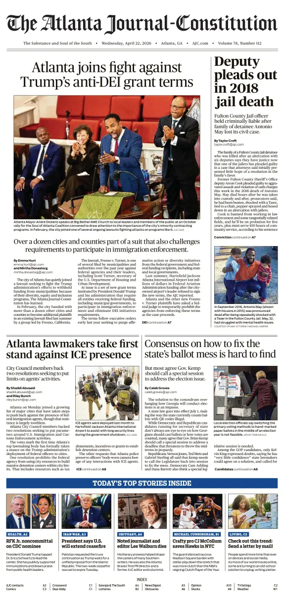 Cover of The Atlanta Journal-Constitution