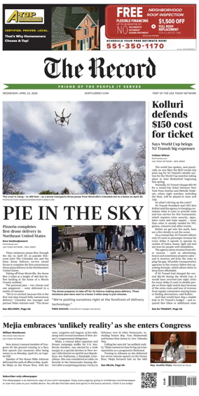 Cover of The Bergen Record