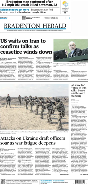 Cover of The Bradenton Herald