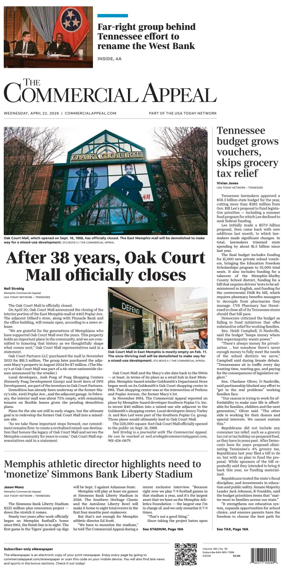 Cover of The Commercial Appeal