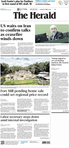 Cover of The Herald (Rock Hill)