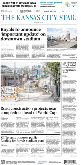 Cover of The Kansas City Star