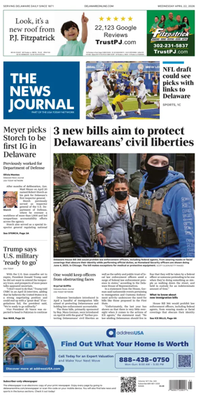 Cover of The News Journal