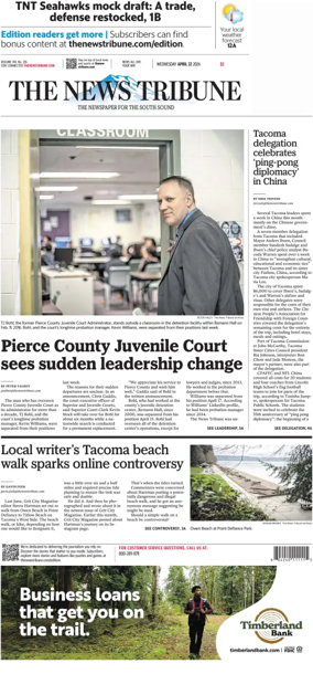 Cover of The News Tribune