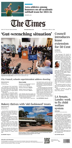 Cover of The Times (Shreveport)