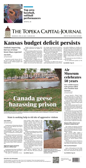 Cover of The Topeka Capital-Journal