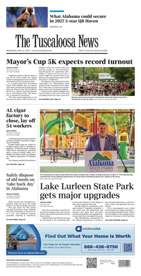 Cover of The Tuscaloosa News