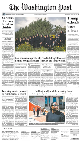 Cover of The Washington Post