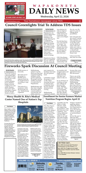 Cover of Wapakoneta Daily News