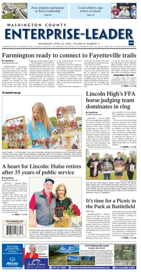 Cover of Washington County Enterprise-Leader