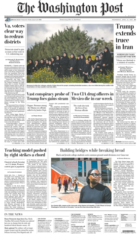 Cover of Washington Post