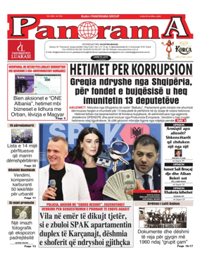 Cover of Panorama (Albania)