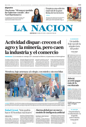 Cover of La Nacion