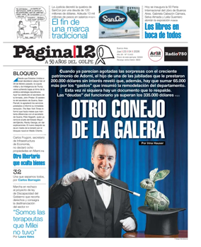 Cover of Pagina 12