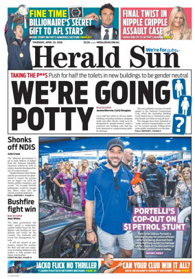 Cover of Herald Sun